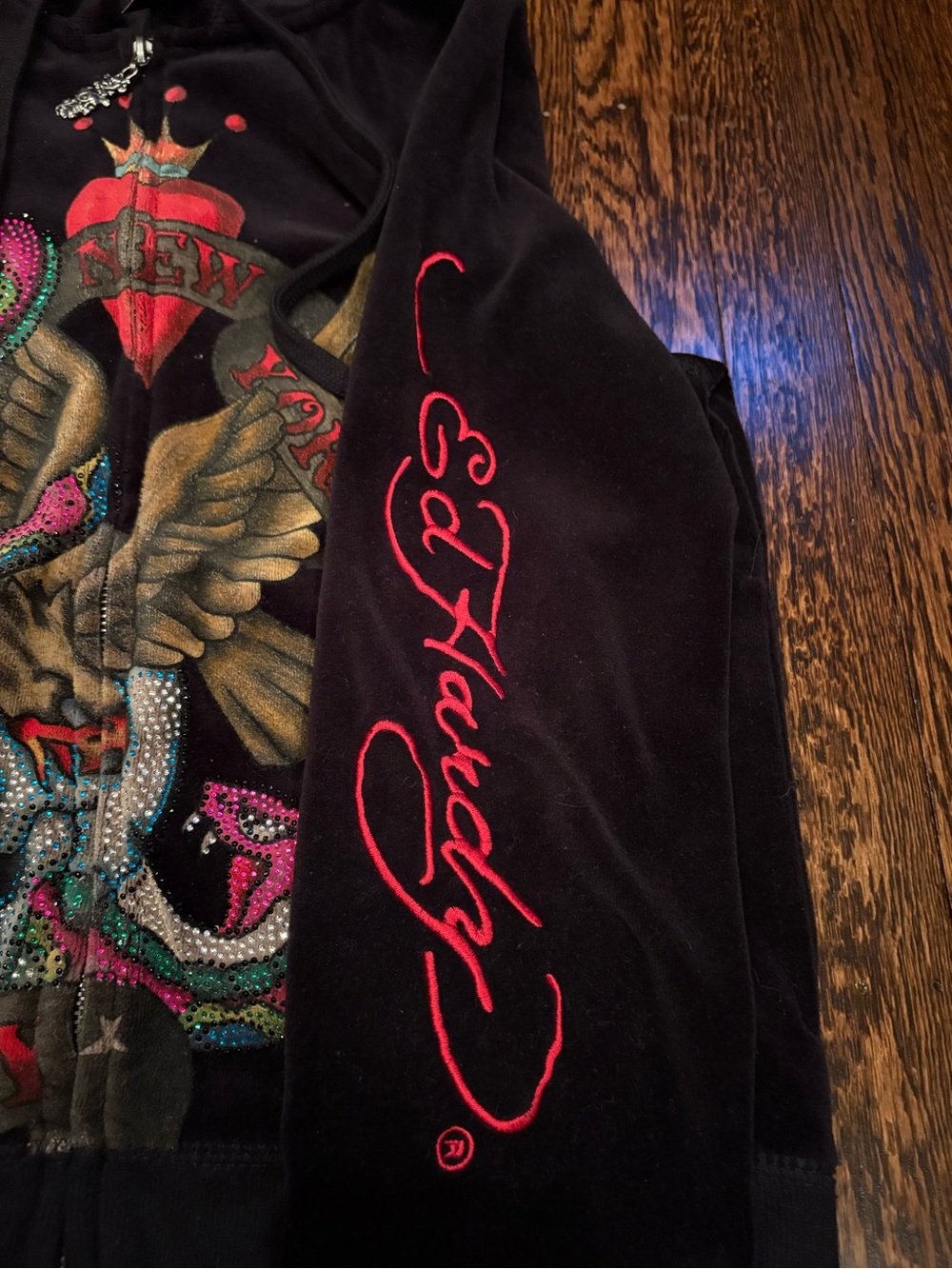 Original Y2K Ed Hardy Zip Up View 6